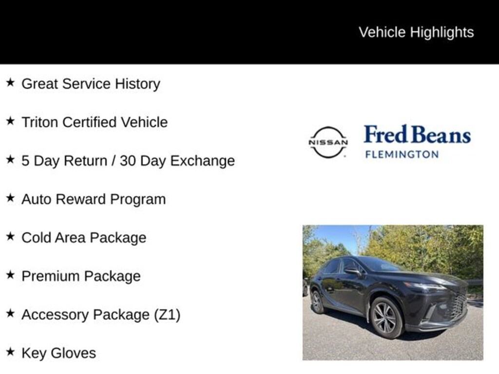 Used 2024 Lexus RX 350 Premium SUV