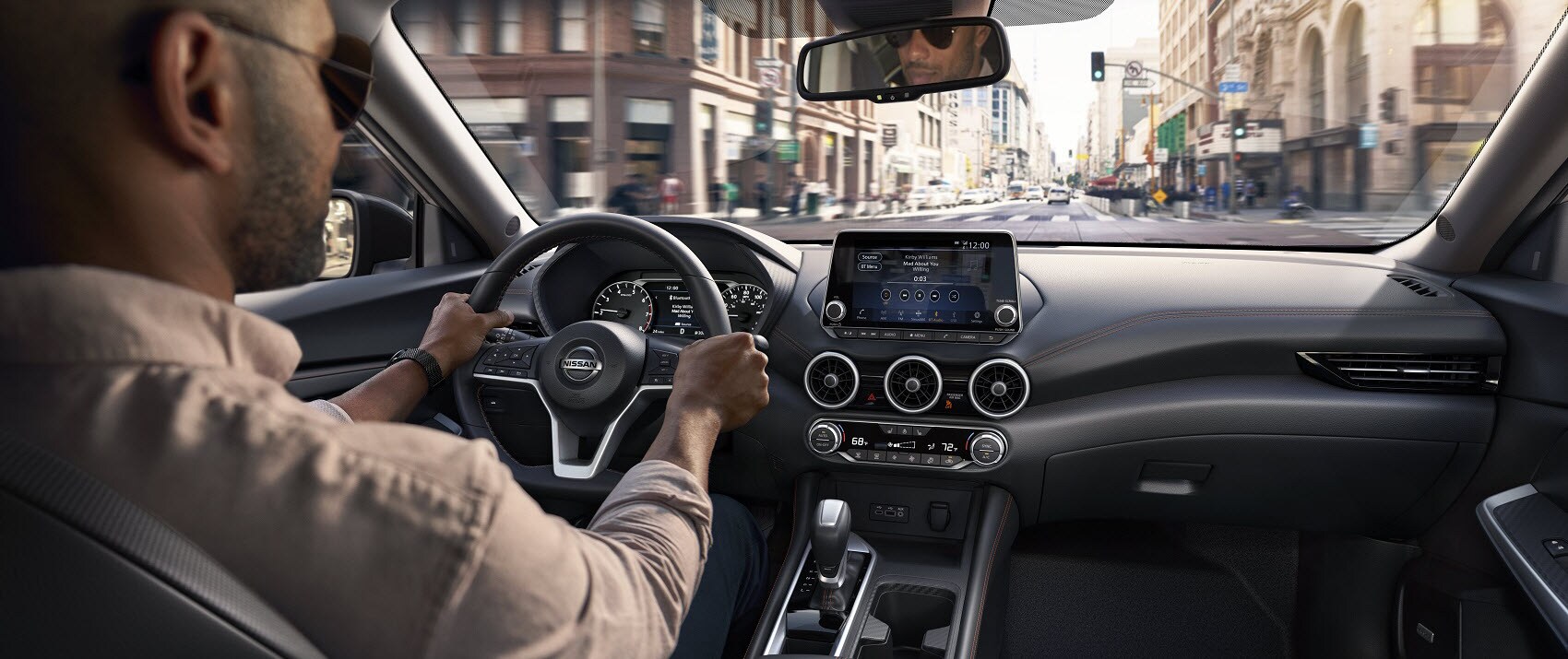 Driving a Nissan Sentra