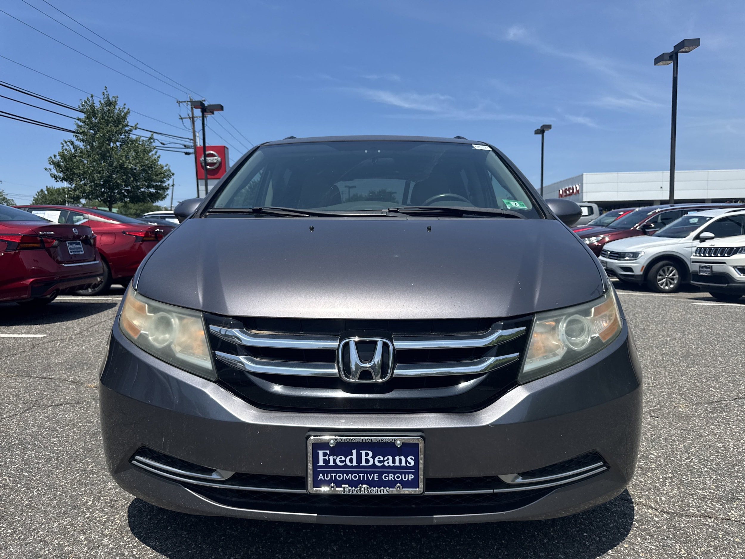 Used 2014 Honda Odyssey EX with VIN 5FNRL5H41EB075625 for sale in Flemington, NJ