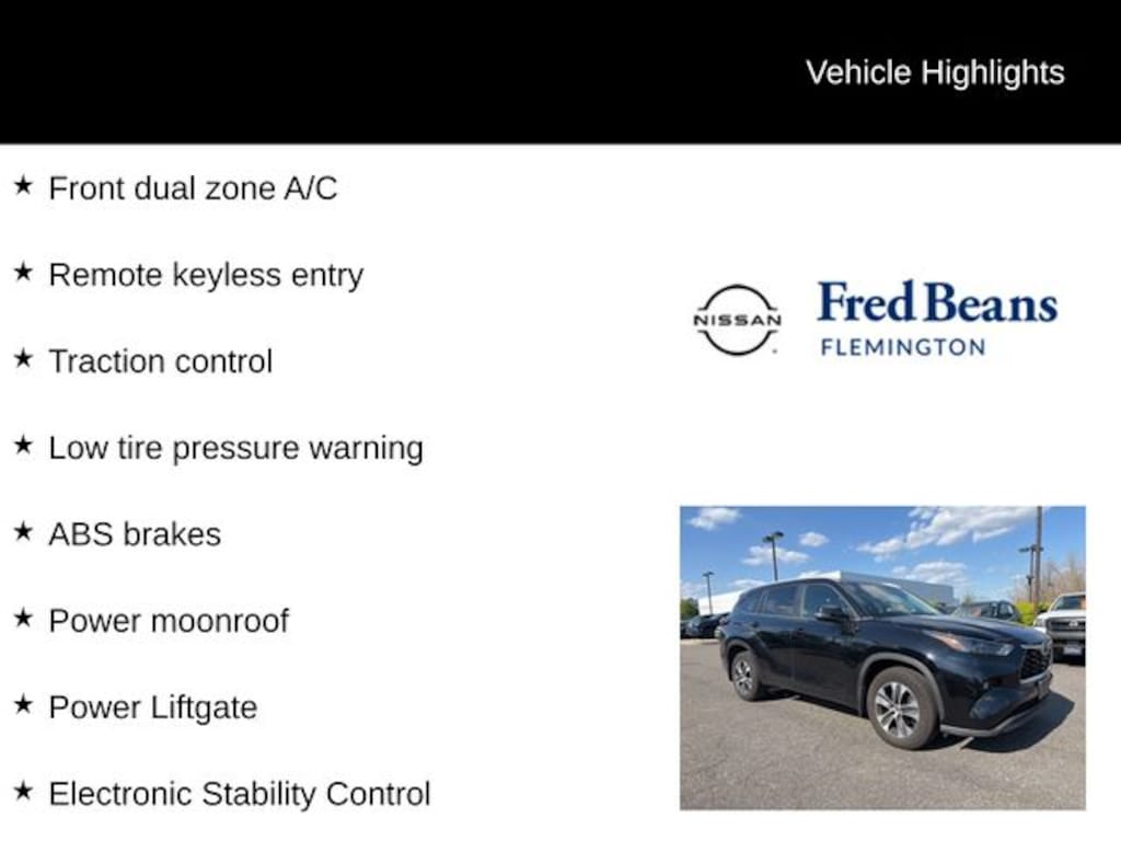Certified 2023 Toyota Highlander XLE SUV