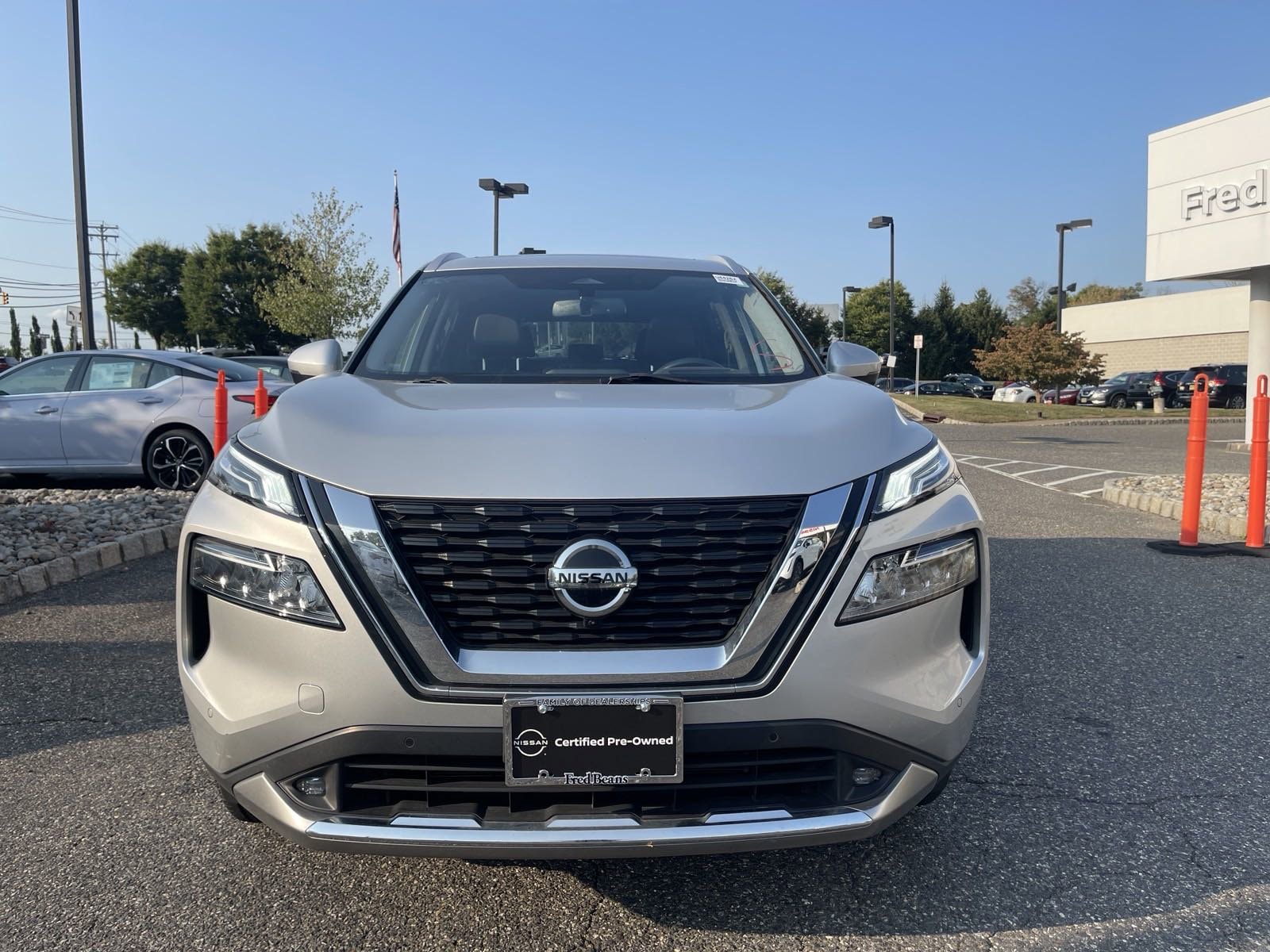 Certified 2021 Nissan Rogue Platinum with VIN JN8AT3DD0MW307539 for sale in Flemington, NJ