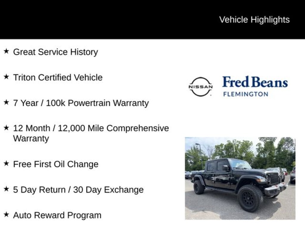 Certified 2021 Jeep Gladiator Mojave Truck Crew Cab