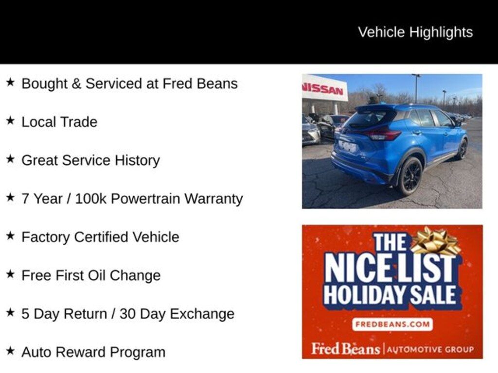 Certified 2024 Nissan Kicks SR SUV