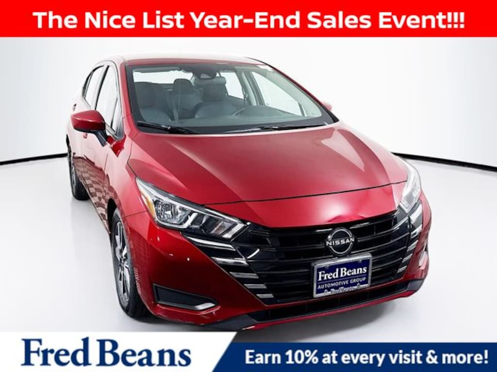 Certified 2023 Nissan Versa 1.6 SV Sedan