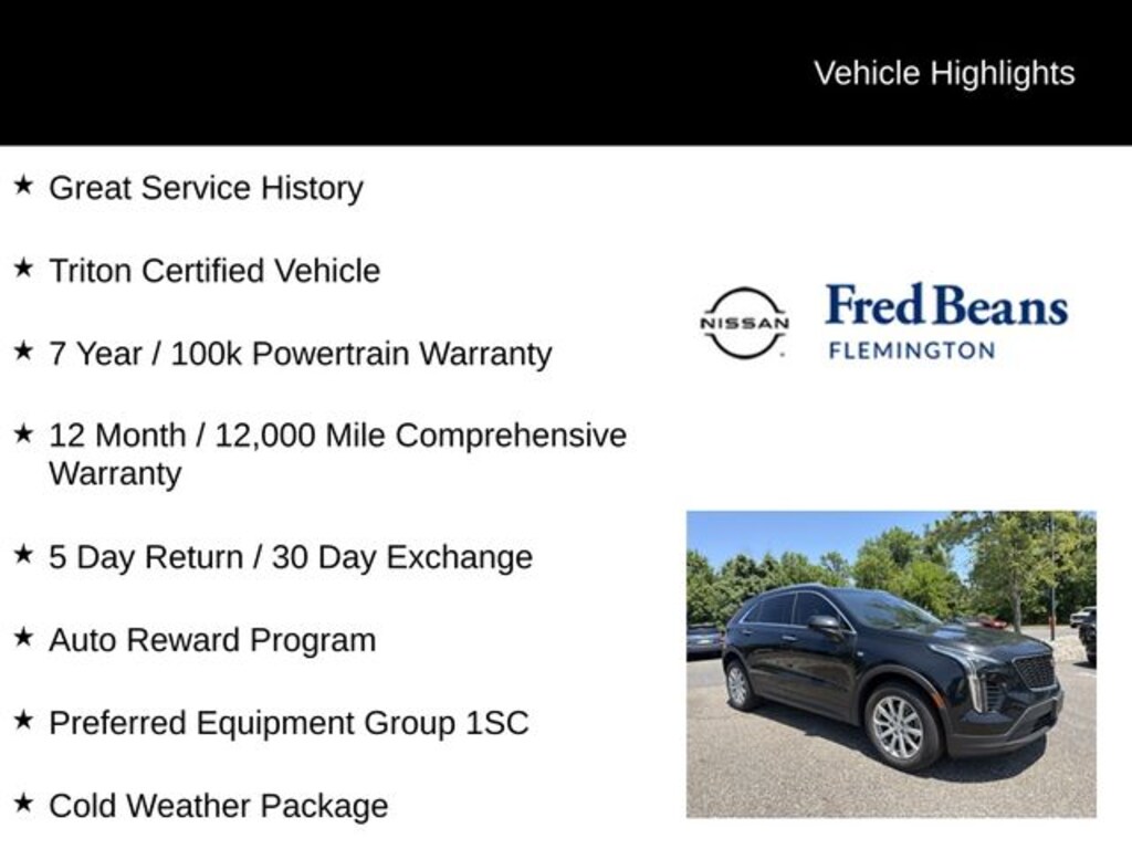 Certified 2023 CADILLAC XT4 Luxury SUV
