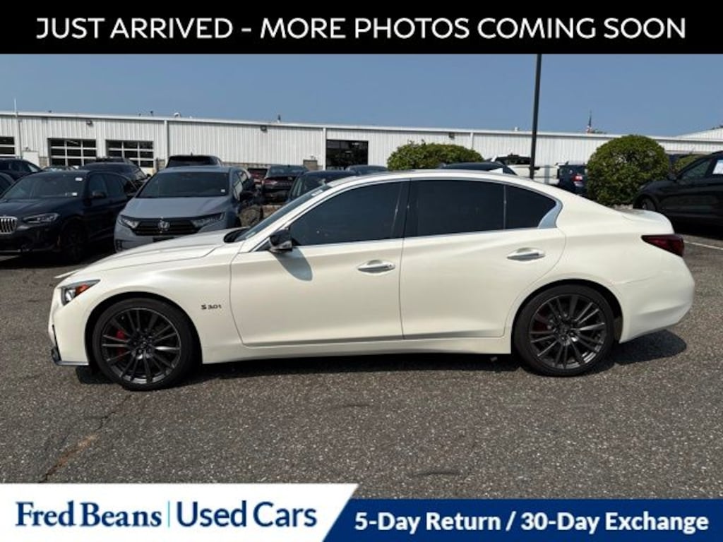Certified 2019 INFINITI Q50 Red Sport 400 Sedan