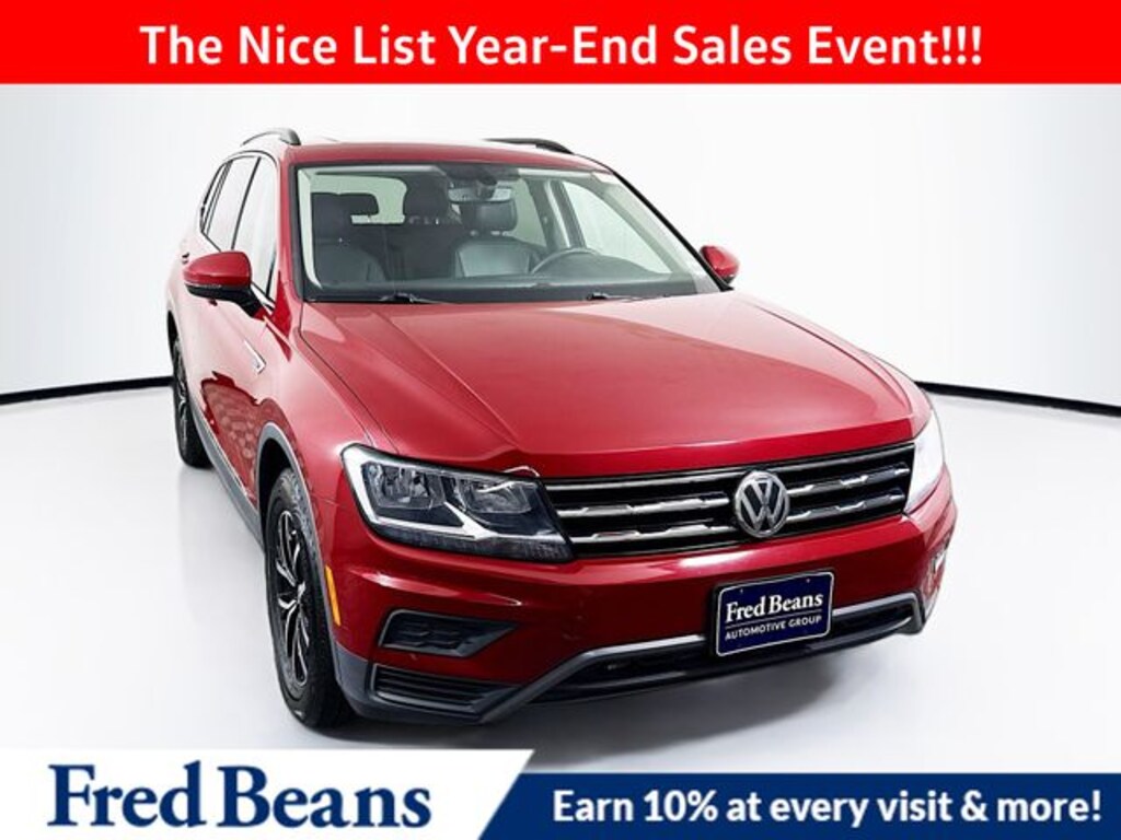 Certified 2021 Volkswagen Tiguan 2.0T SE SUV
