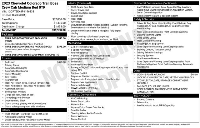 2023 Chevrolet Colorado Trail Boss - Photo 12