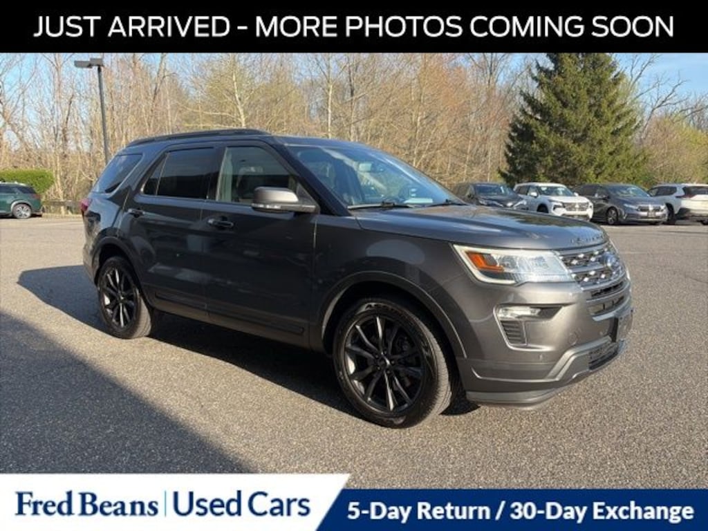 Certified 2018 Ford Explorer XLT SUV