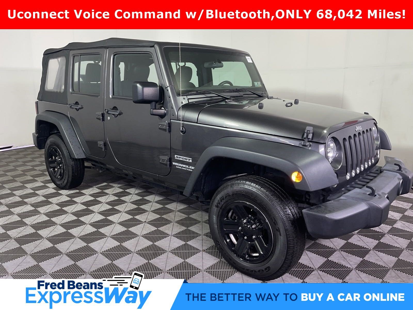 Used 2017 Jeep Wrangler Unlimited For Sale at Fred Beans Hyundai of  Doylestown | VIN: 1C4BJWDG5HL716810