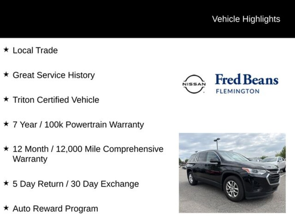 Certified 2020 Chevrolet Traverse LS SUV