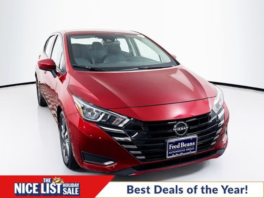 Certified 2023 Nissan Versa 1.6 SV Sedan