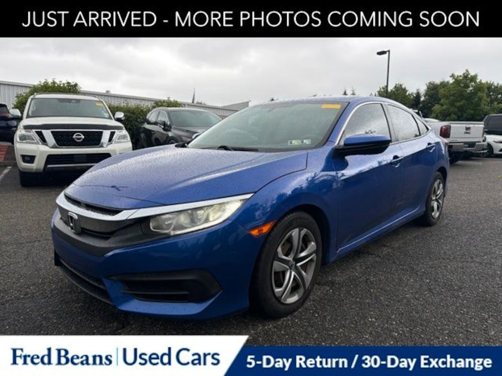 Certified 2018 Honda Civic LX Sedan