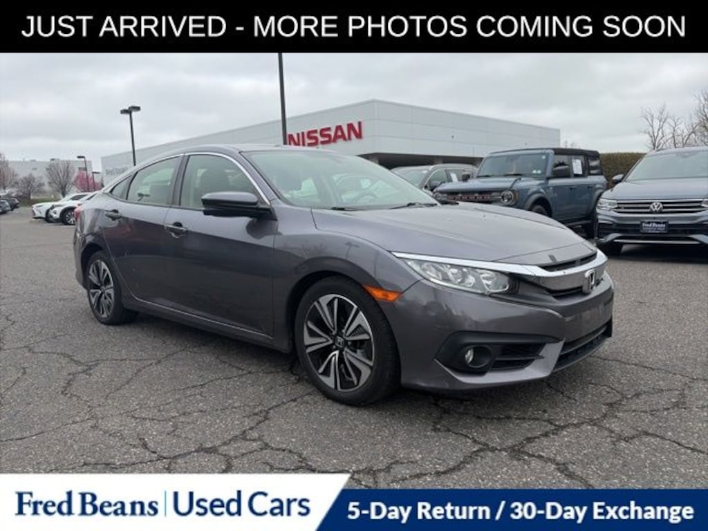 Used 2018 Honda Civic EX-L Sedan