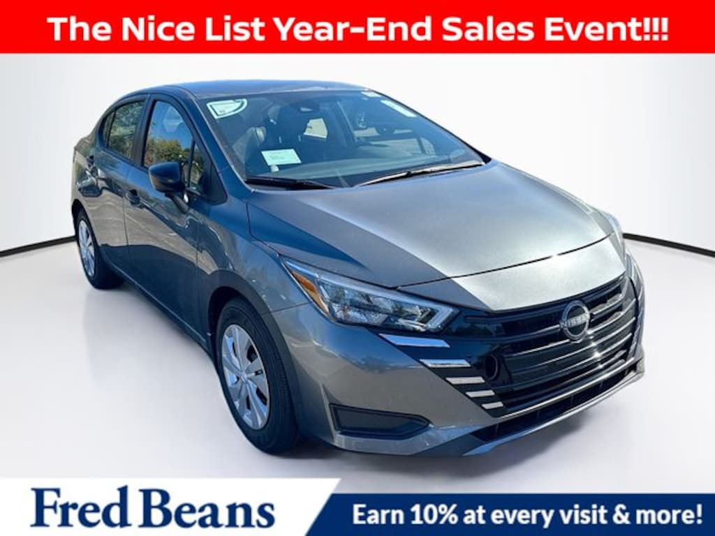 New 2025 Nissan Versa 1.6 S Sedan