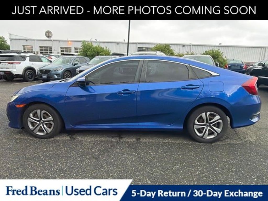 Certified 2018 Honda Civic LX Sedan