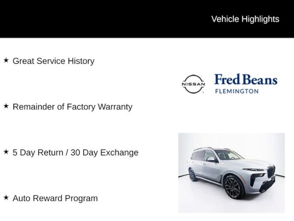 Certified 2024 BMW X7 xDrive40i SUV