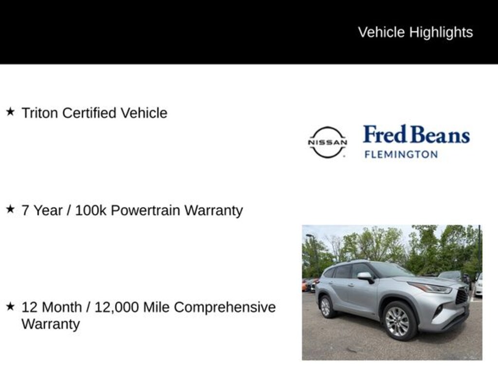 Certified 2023 Toyota Highlander Hybrid Limited SUV