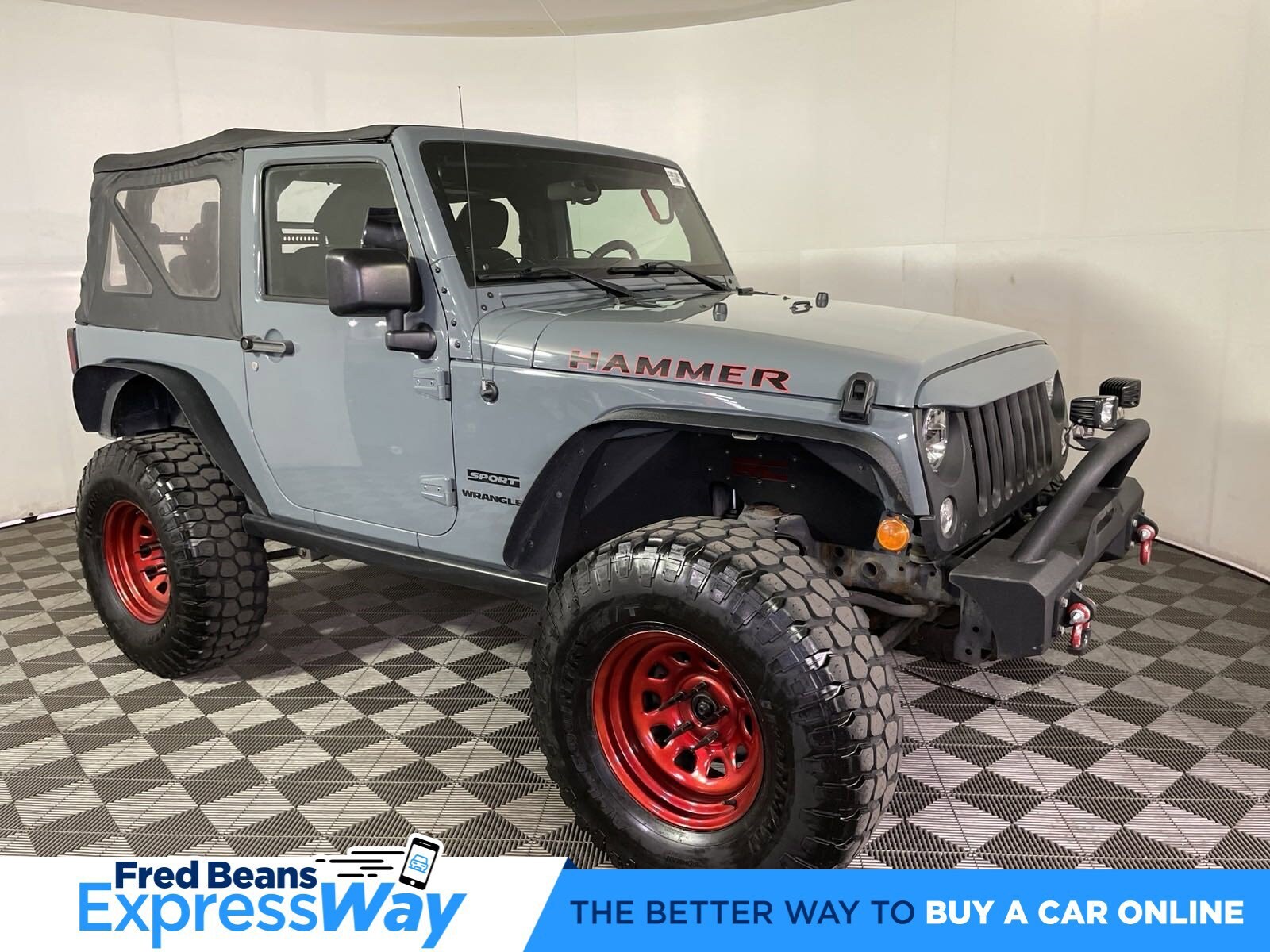Used 2015 Jeep Wrangler For Sale at Fred Beans Cadillac | VIN:  1C4AJWAG4FL532729