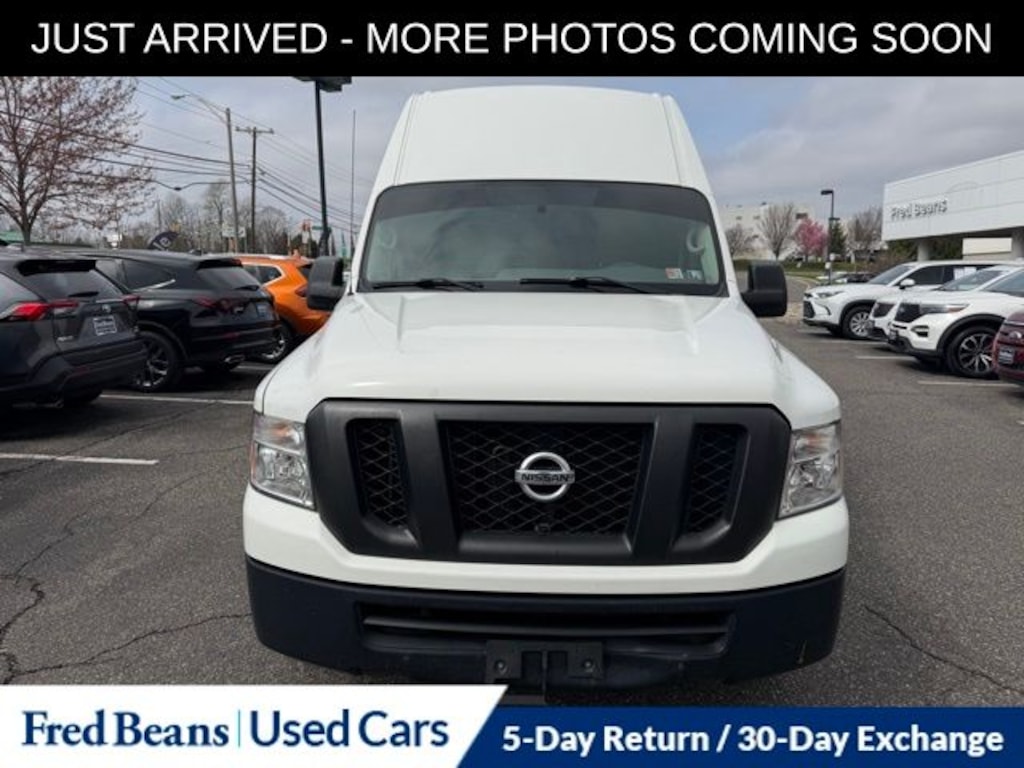Used 2018 Nissan NV2500 HD SV Van High Roof Cargo Van