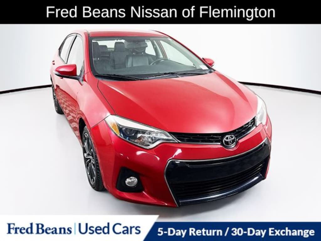 Used 2015 Toyota Corolla S Plus Sedan