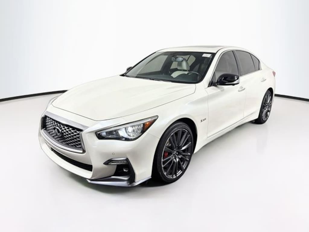Used 2019 INFINITI Q50 Red Sport 400 Sedan