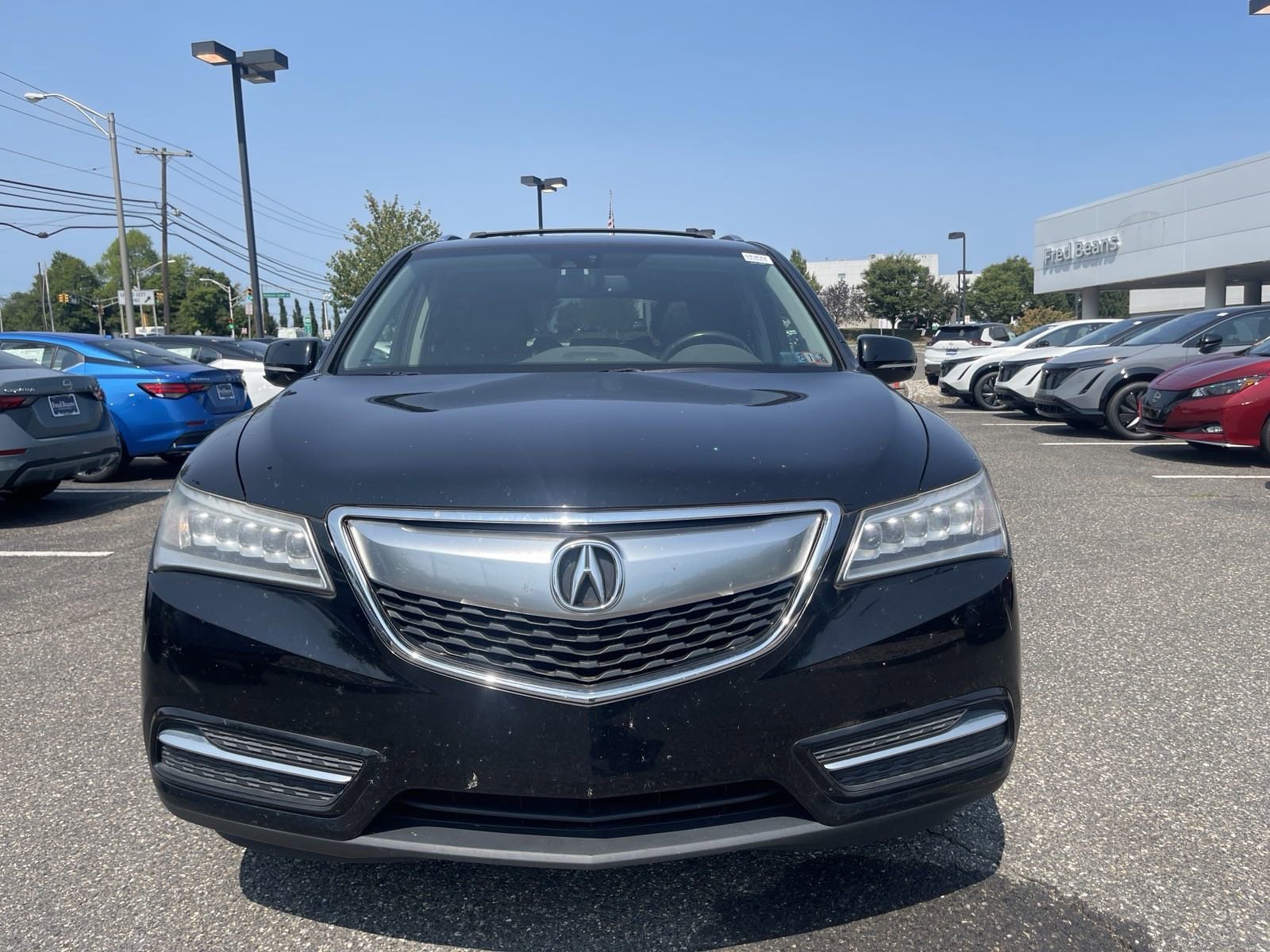 Used 2014 Acura MDX Technology Package with VIN 5FRYD4H40EB027020 for sale in Flemington, NJ