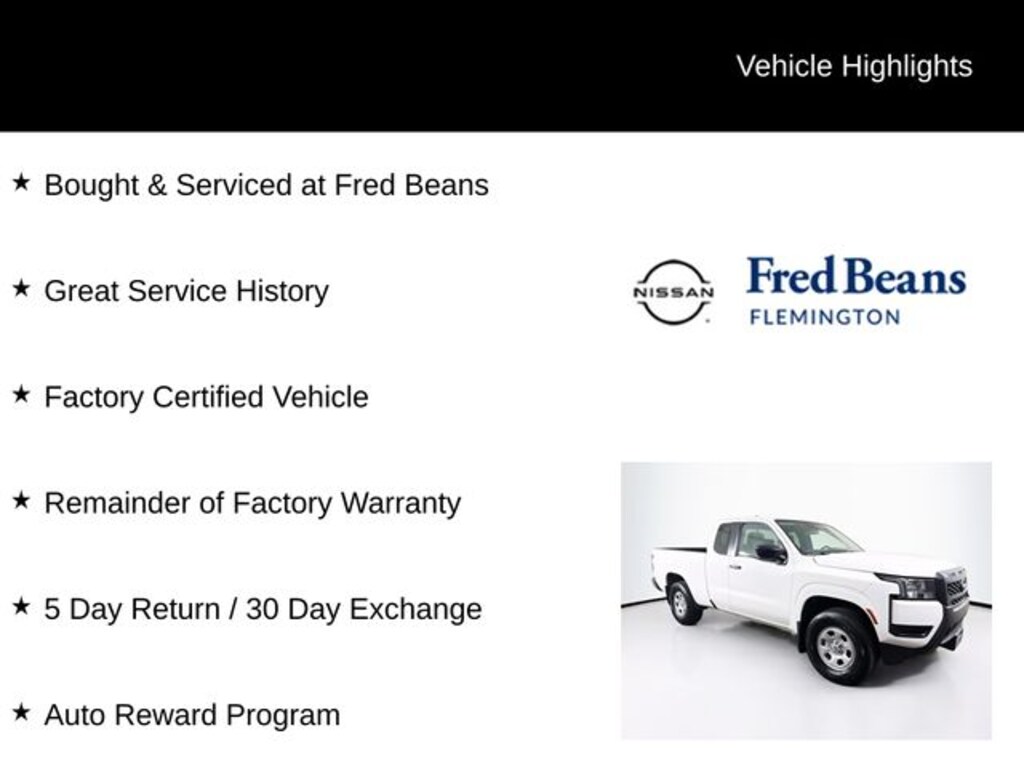 Certified 2025 Nissan Frontier S Truck King Cab