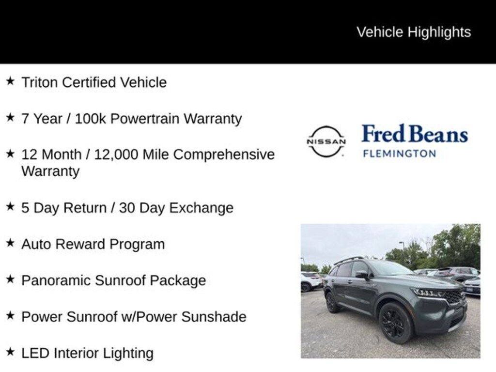 Certified 2022 Kia Sorento S SUV
