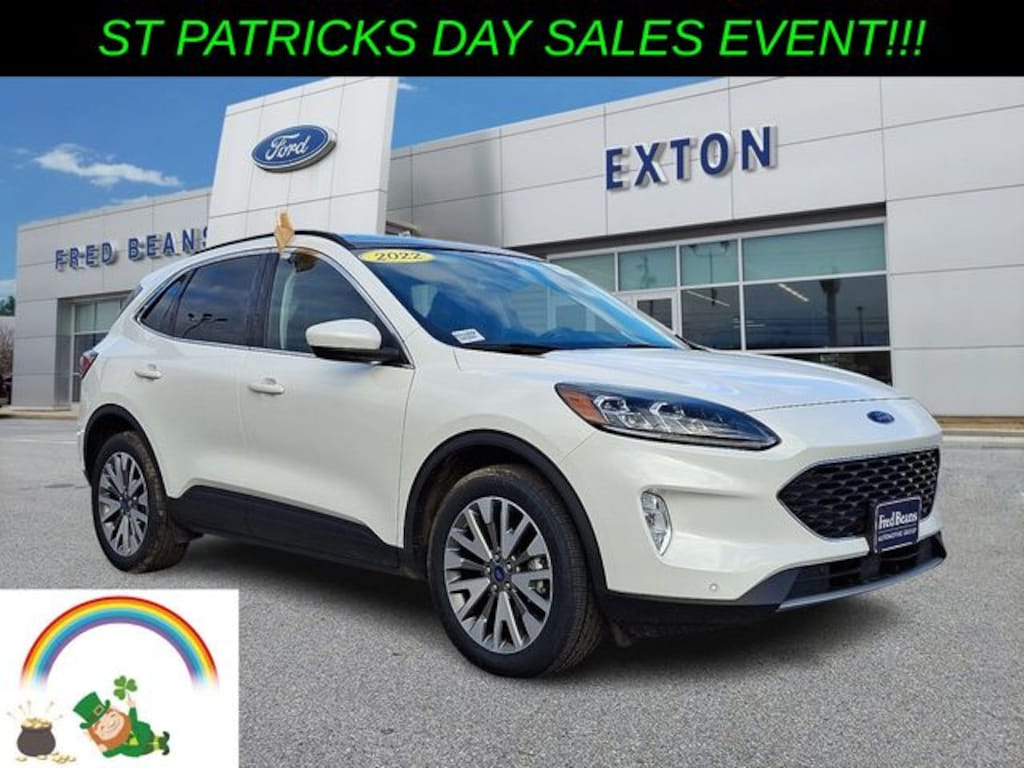 Certified 2022 Ford Escape Titanium SUV