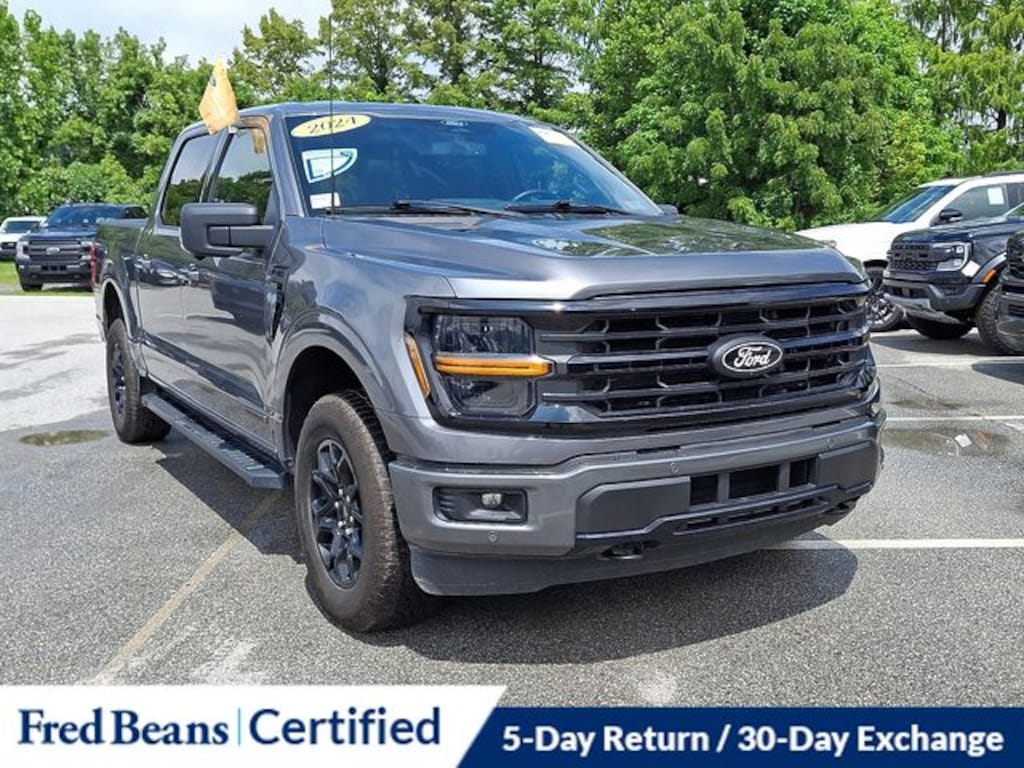 Certified 2024 Ford F-150 XLT Truck SuperCrew Cab