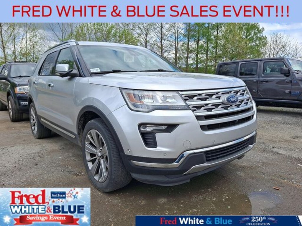 Certified 2018 Ford Explorer Limited SUV