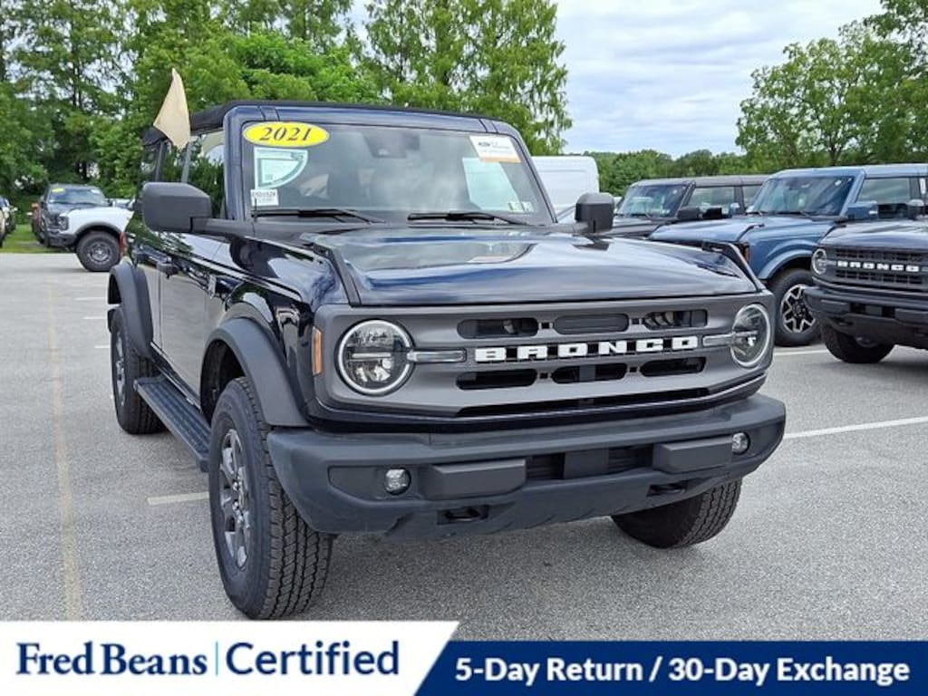 Certified 2021 Ford Bronco Big Bend SUV