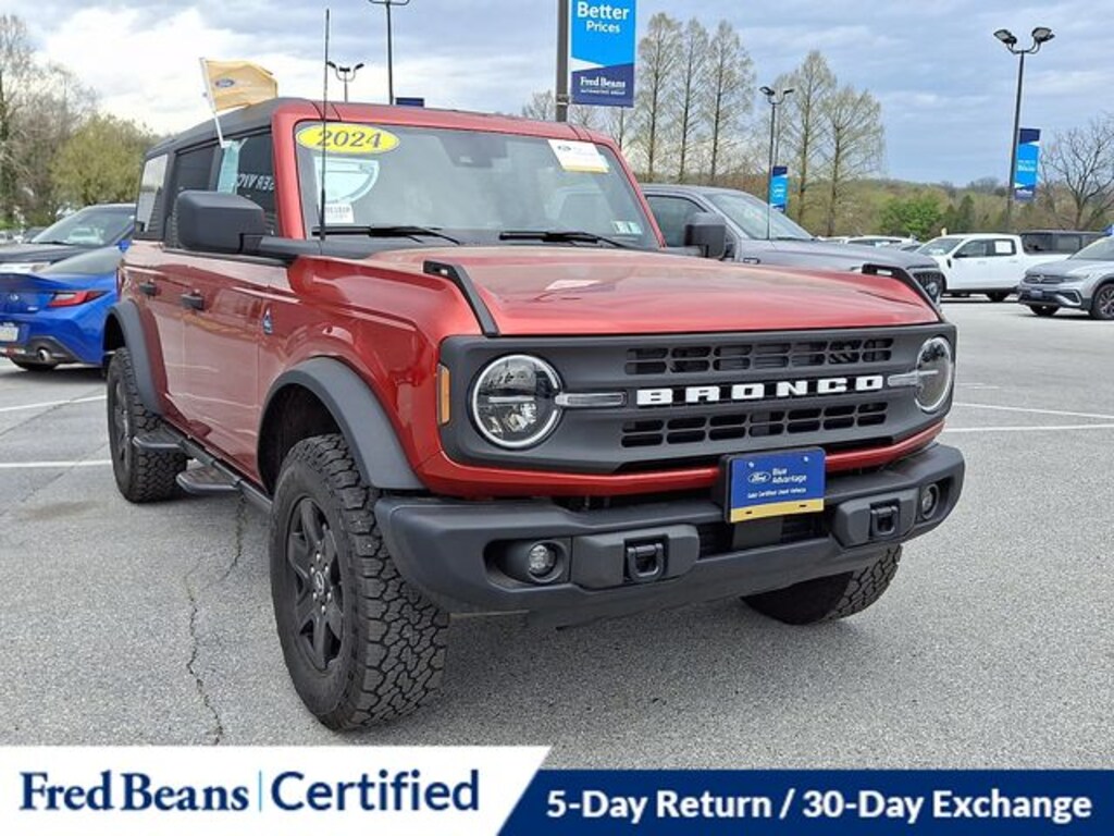 Certified 2024 Ford Bronco Black Diamond SUV