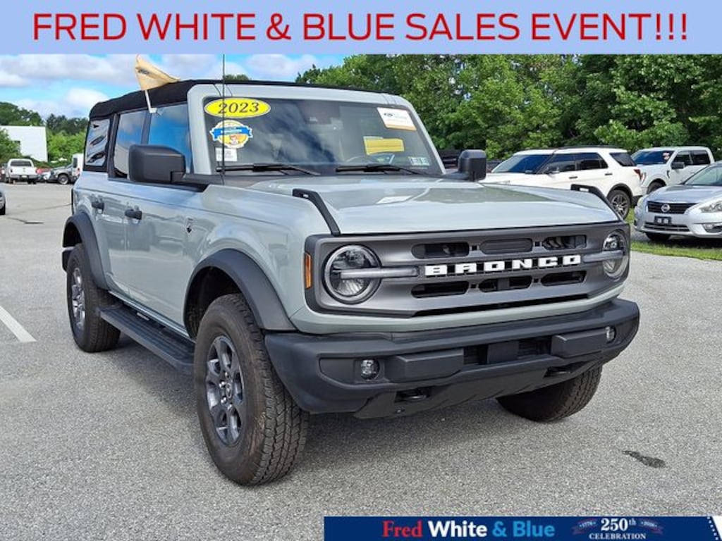 Certified 2023 Ford Bronco Big Bend SUV