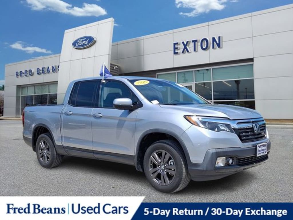 Certified 2020 Honda Ridgeline Sport Truck Crew Cab