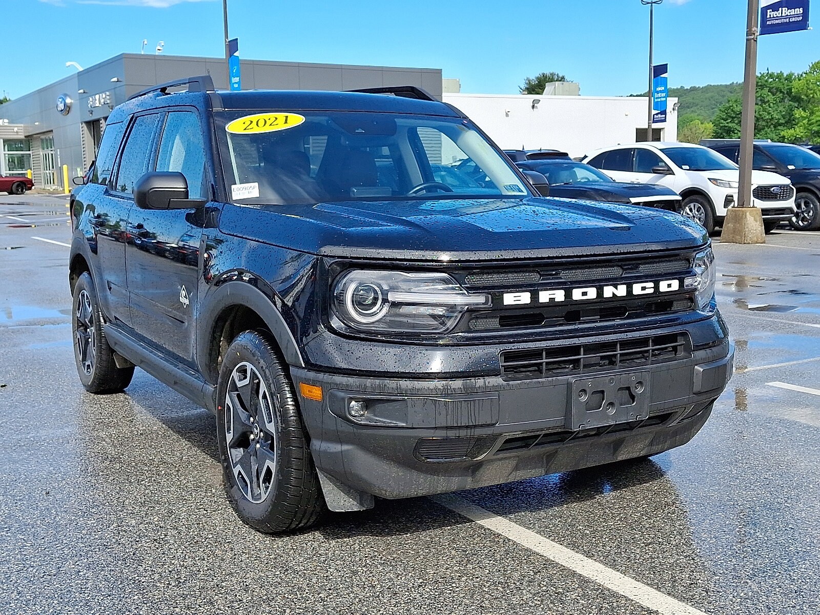 Certified 2021 Ford Bronco Sport Outer Banks with VIN 3FMCR9C65MRB12723 for sale in Doylestown, PA