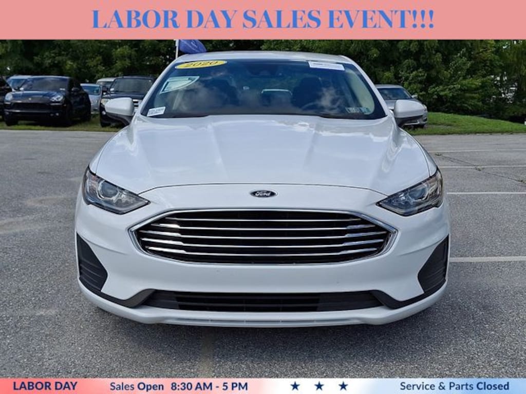 Certified 2020 Ford Fusion SE Sedan