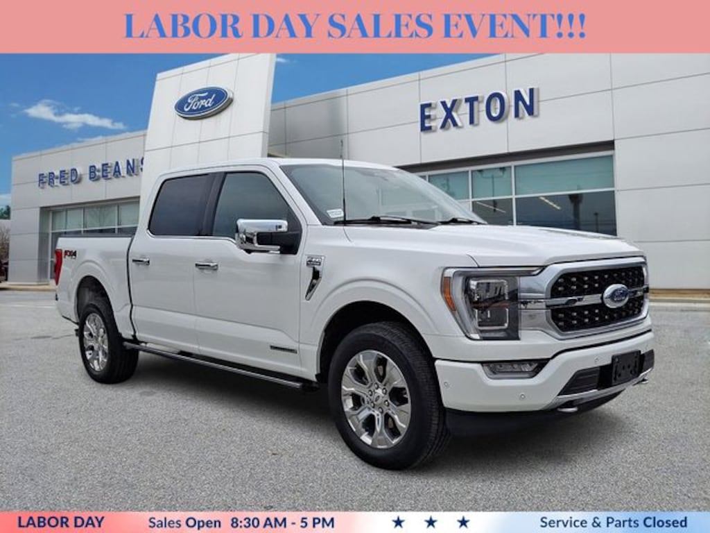 Certified 2023 Ford F-150 Platinum Truck SuperCrew Cab