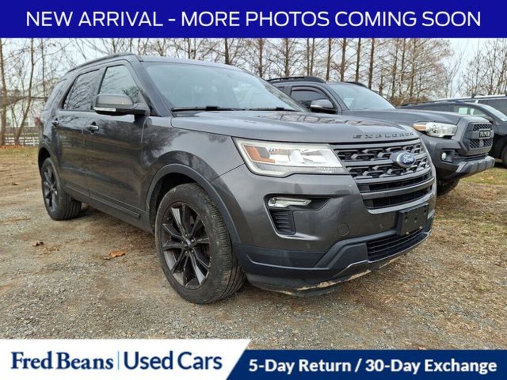 Certified 2018 Ford Explorer XLT SUV
