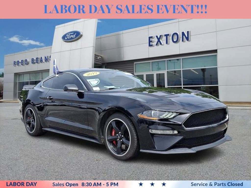 Certified 2019 Ford Mustang Bullitt Coupe