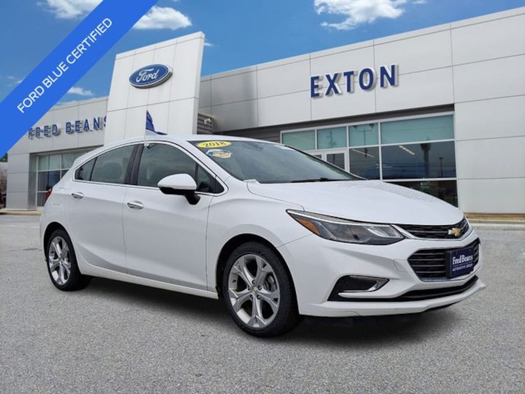 Certified 2018 Chevrolet Cruze Premier Hatchback