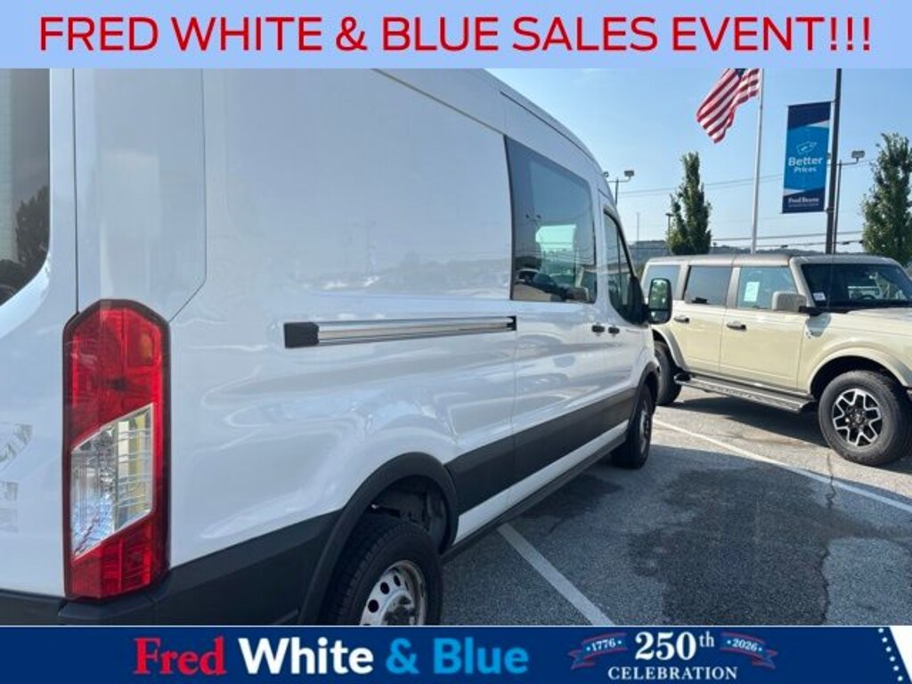 Used 2023 Ford Transit-250 Base Van Medium Roof Van