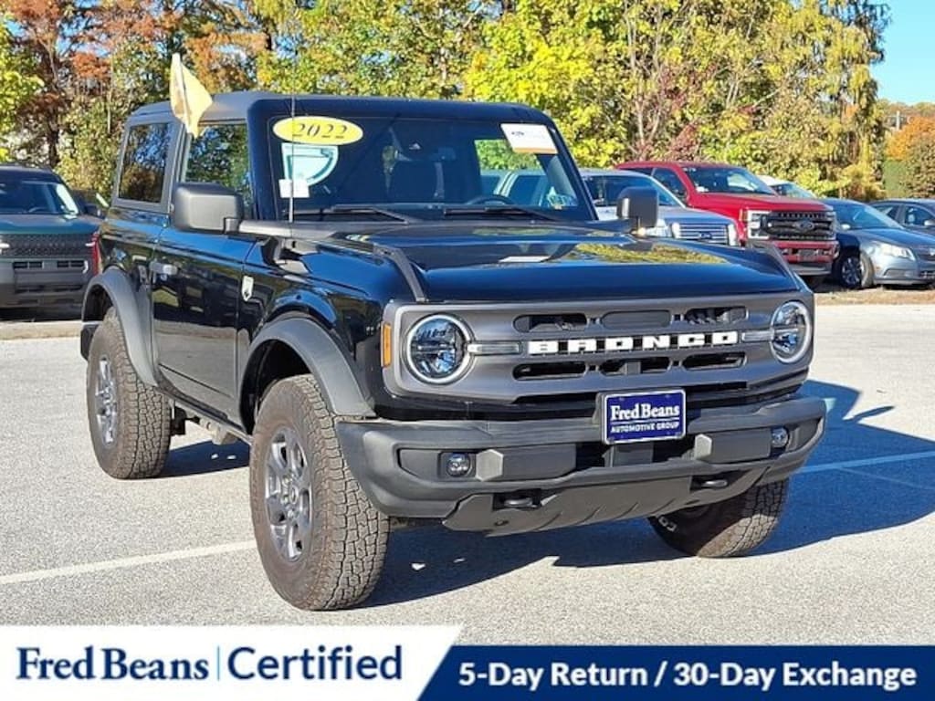 Certified 2022 Ford Bronco Big Bend SUV