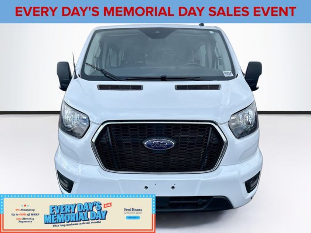 Certified 2024 Ford Transit-350 XLT Wagon Low Roof Van