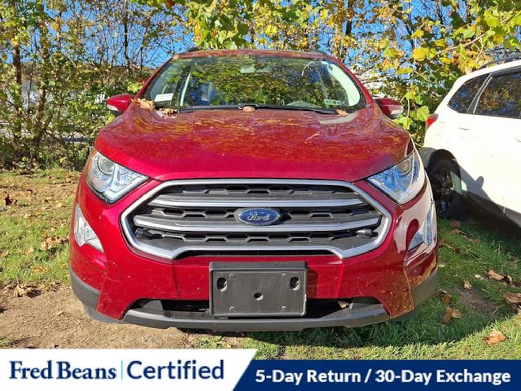 Certified 2022 Ford EcoSport SE SUV