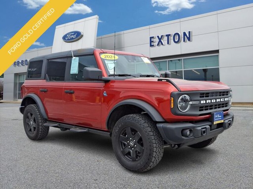 Certified 2024 Ford Bronco Black Diamond SUV