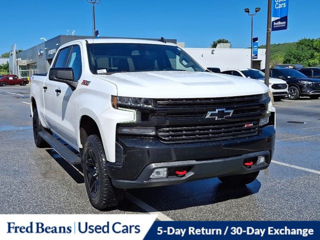 Certified 2021 Chevrolet Silverado 1500 LT Trail Boss Truck Crew Cab