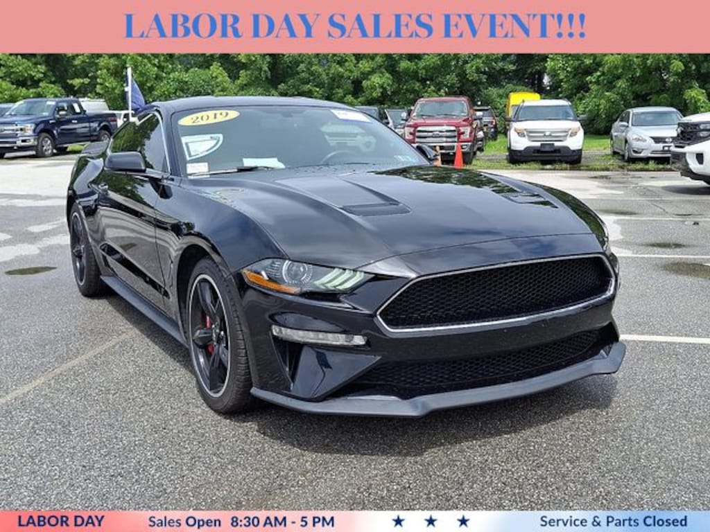 Certified 2019 Ford Mustang Bullitt Coupe