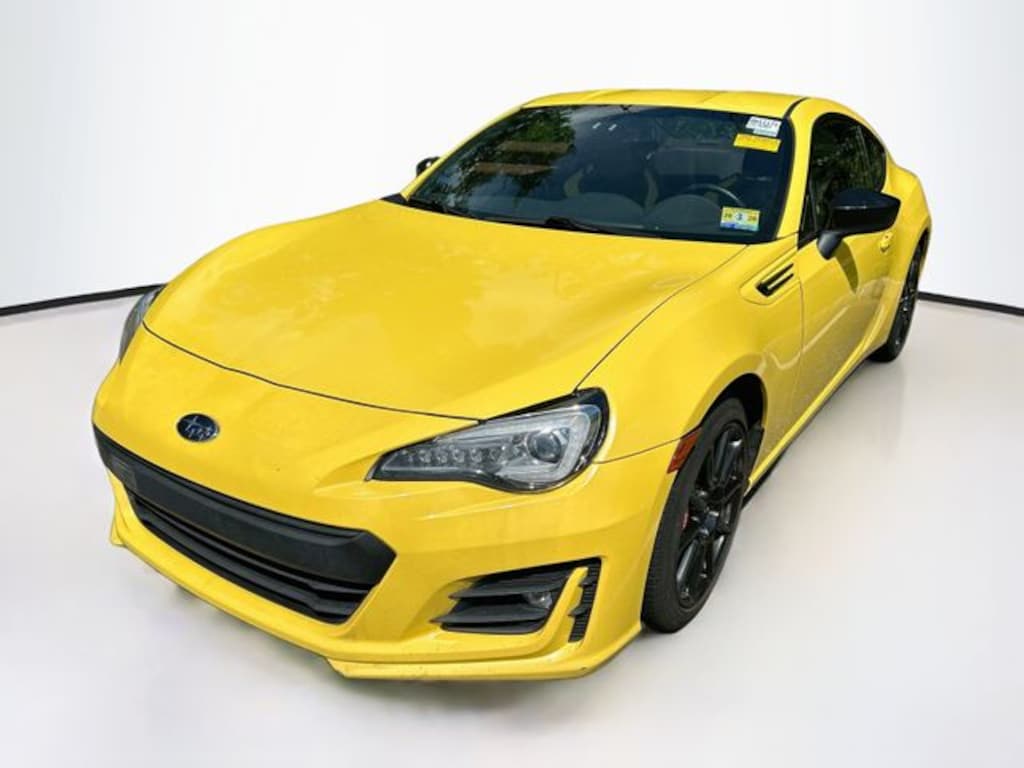 Used 2017 Subaru BRZ Series.Yellow Coupe